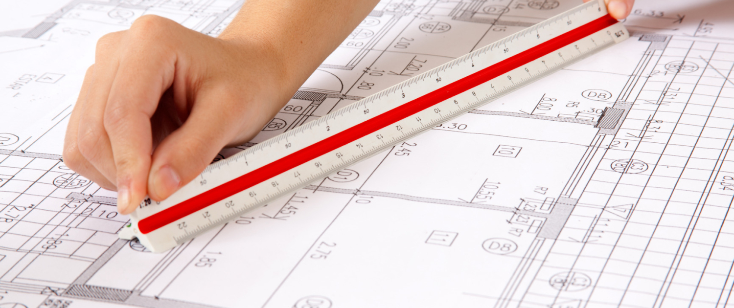 Scale Ruler on Blueprints scale ruler on blueprints